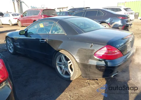 2003 Mercedes-Benz Sl 500 z USA, uszkodzony, nr VIN WDBSK75F73F043193